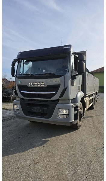Iveco Stralis 6x2 Baustoffpritsche mit Hiab 228-E5 Kran - Камион с кран: снимка 2 Iveco Stralis 6x2 Baustoffpritsche mit Hiab 228-E5 Kran - Камион с кран: снимка 2