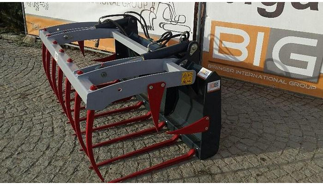 Krokodilgabel / Krokodilzange 180 cm mit Terex TL80/TL100 Aufnahme - Рама/ Шаси: снимка 3 Krokodilgabel / Krokodilzange 180 cm mit Terex TL80/TL100 Aufnahme - Рама/ Шаси: снимка 3