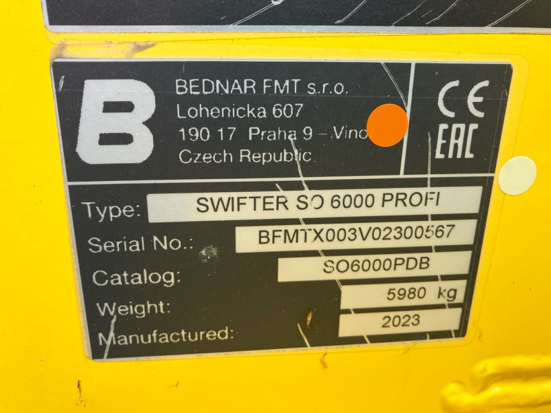 Bednar Swifter SO 6000 Profi - Брана: снимка 2 Bednar Swifter SO 6000 Profi - Брана: снимка 2