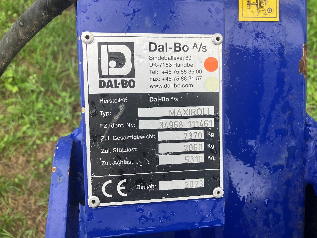 Dalbo Maxiroll 630 - Селскостопански валяк: снимка 4 Dalbo Maxiroll 630 - Селскостопански валяк: снимка 4