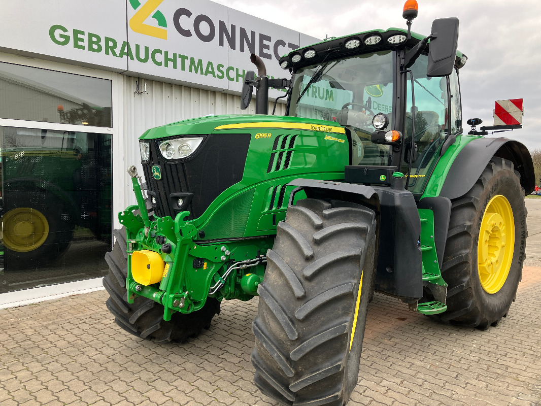 John Deere 6195R - Трактор: снимка 1 John Deere 6195R - Трактор: снимка 1