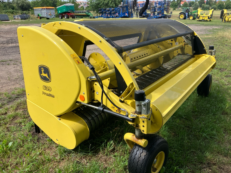 Комбайн John Deere 8600 mit Kemper 460 StalkBuster und 639 PickUp: снимка 7