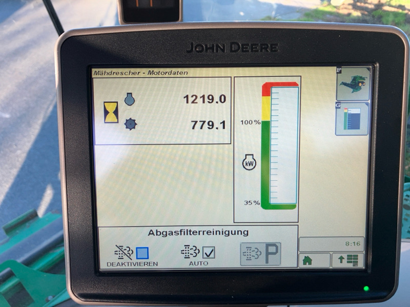 Зърнокомбайн John Deere T670i mit 630X Schneidwerk: снимка 11