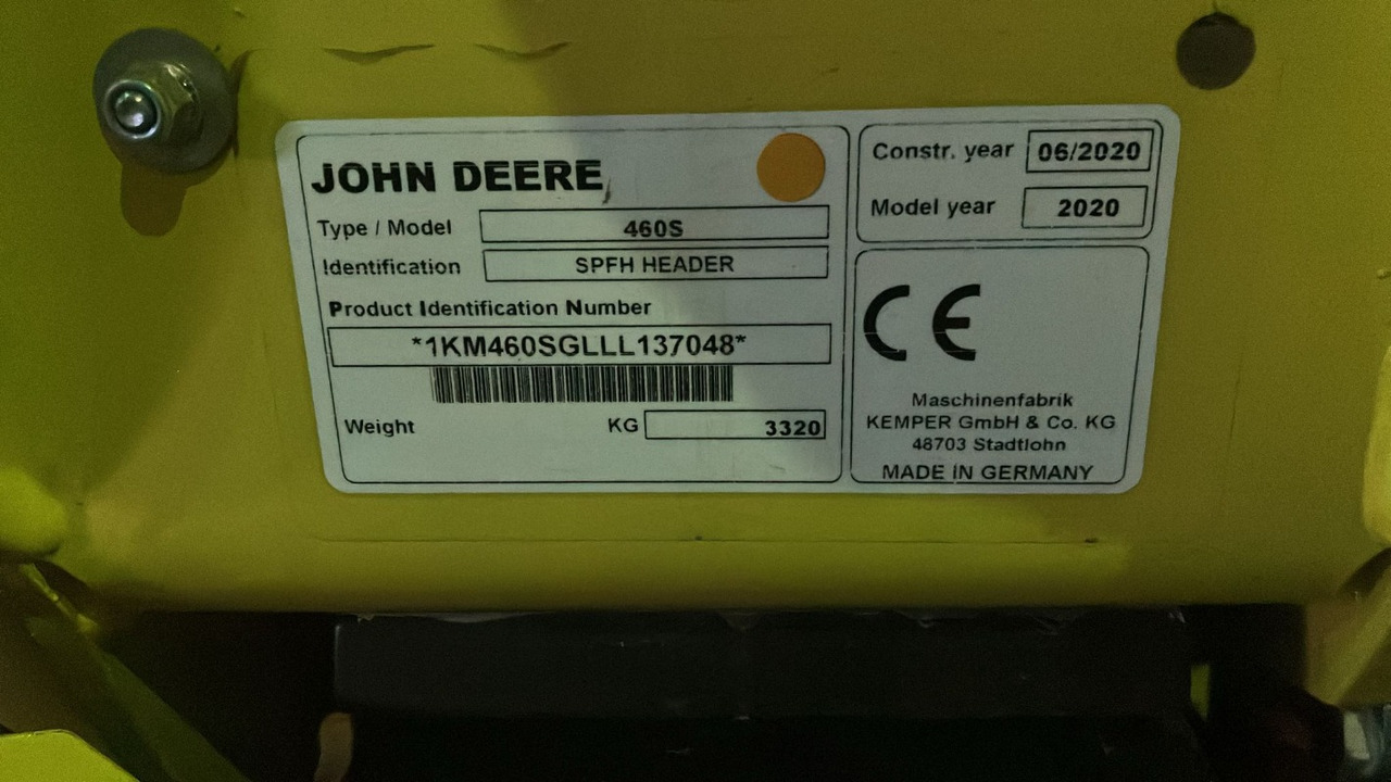 Kemper 460 Plus S - Хедер за царевица: снимка 5 Kemper 460 Plus S - Хедер за царевица: снимка 5