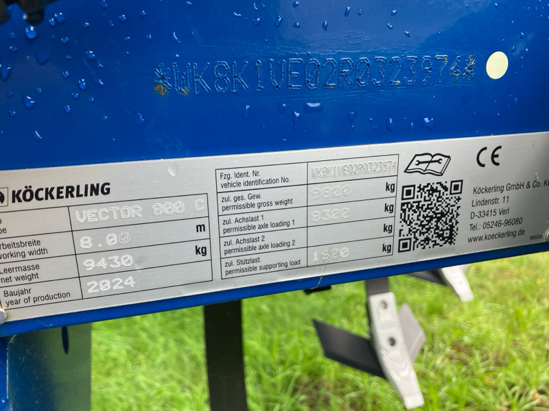Köckerling Vector 800 C - Култиватор: снимка 5 Köckerling Vector 800 C - Култиватор: снимка 5