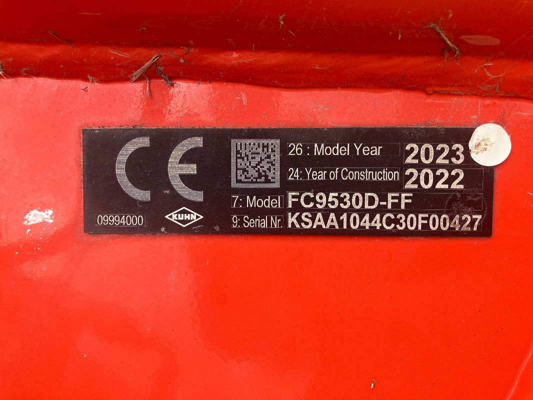 Kuhn FC9530D-FF - Косачка: снимка 4 Kuhn FC9530D-FF - Косачка: снимка 4