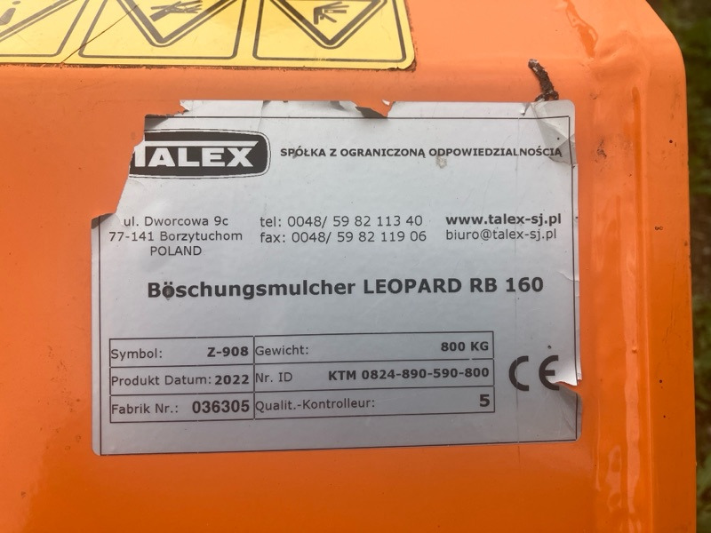 Talex Leopard RB 160 - Косачка-шредер: снимка 2 Talex Leopard RB 160 - Косачка-шредер: снимка 2
