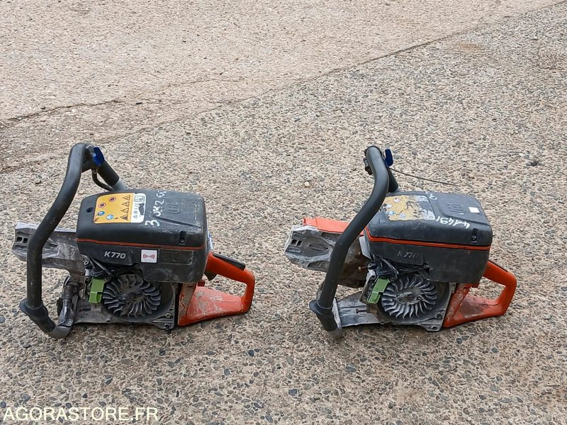 2 Disqueuse thermique Husqvarna K770 pour pièces - Строително оборудване: снимка 2 2 Disqueuse thermique Husqvarna K770 pour pièces - Строително оборудване: снимка 2