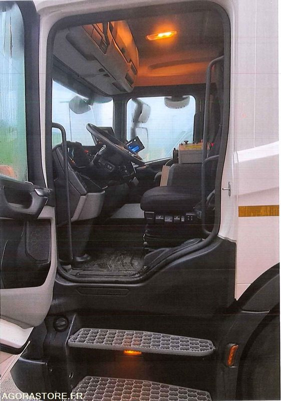 Боклукчийска кола BOM SCANIA L340 71926 kms 2021 GNV: снимка 6