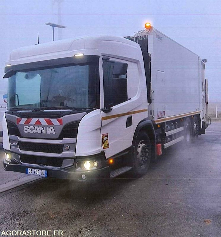 BOM SCANIA L340 71926 kms 2021 GNV - Боклукчийска кола: снимка 3 BOM SCANIA L340 71926 kms 2021 GNV - Боклукчийска кола: снимка 3