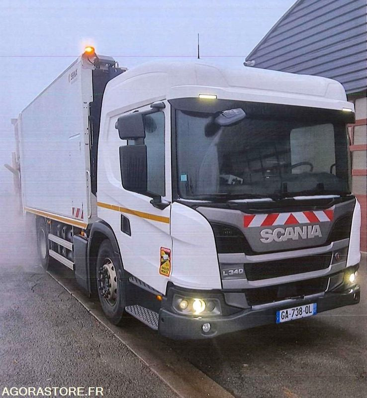 BOM SCANIA L340 71926 kms 2021 GNV - Боклукчийска кола: снимка 2 BOM SCANIA L340 71926 kms 2021 GNV - Боклукчийска кола: снимка 2