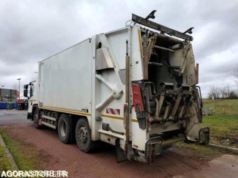 Боклукчийска кола BOM SCANIA L340 71926 kms 2021 GNV: снимка 9