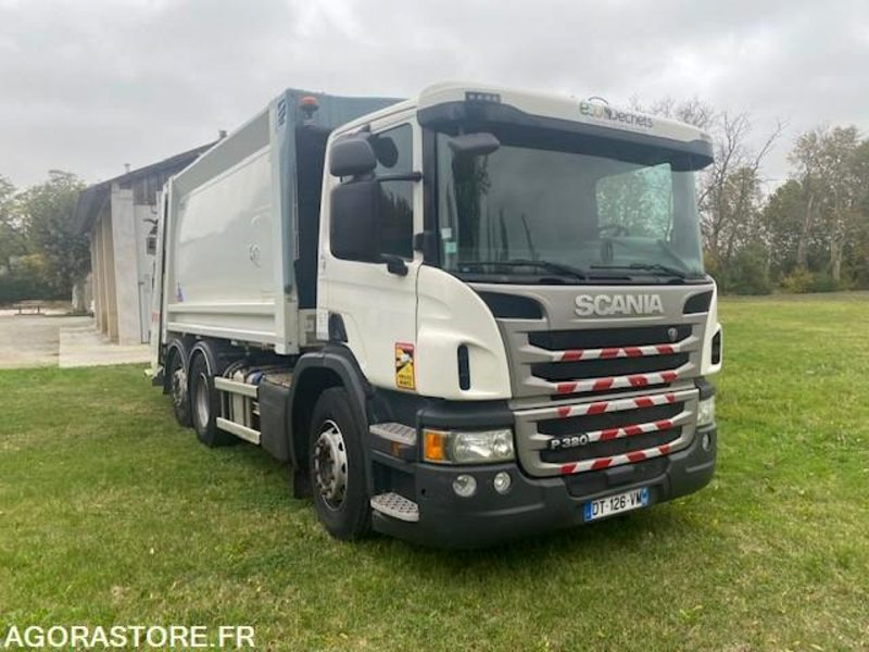 BOM SCANIA P 380 - 2015 - 164 000km - Боклукчийска кола: снимка 2 BOM SCANIA P 380 - 2015 - 164 000km - Боклукчийска кола: снимка 2