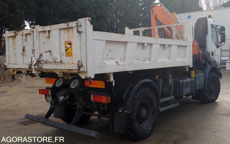 CAMION BENNE GRUE RENAULT 4X4 - Самосвал камион: снимка 3 CAMION BENNE GRUE RENAULT 4X4 - Самосвал камион: снимка 3