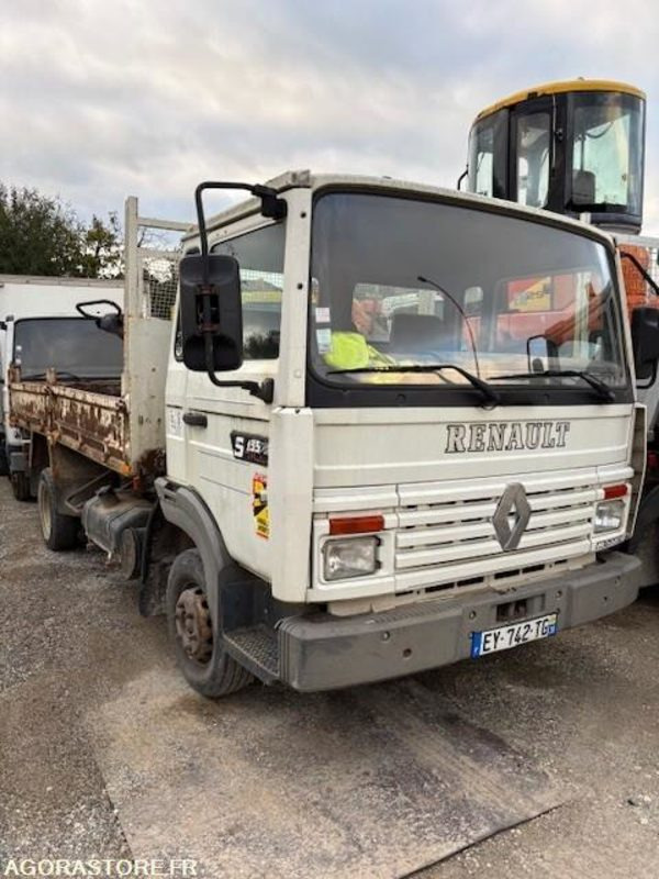 CAMION BENNE RENAULT S135 MIDLINER 1995 204000 KM - Самосвал камион: снимка 1 CAMION BENNE RENAULT S135 MIDLINER 1995 204000 KM - Самосвал камион: снимка 1