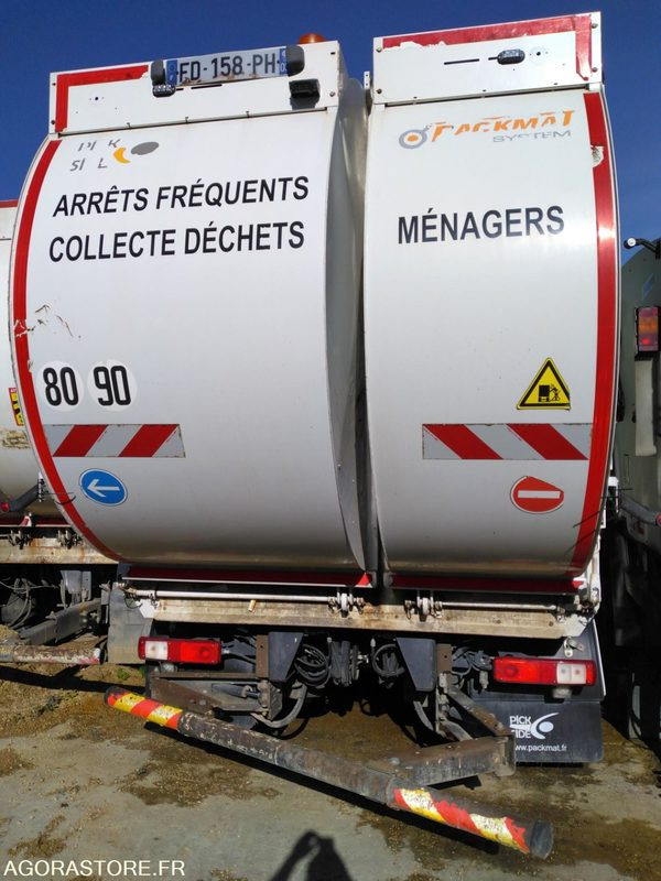 CAMION - BOM - RENAULT - D26 WIDE - 143 536KM - Боклукчийска кола: снимка 1 CAMION - BOM - RENAULT - D26 WIDE - 143 536KM - Боклукчийска кола: снимка 1