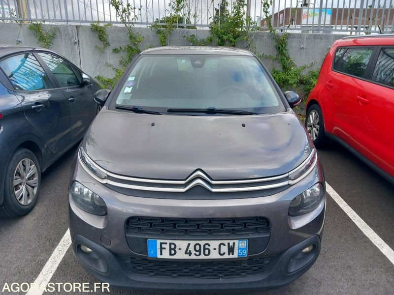 CITROEN C3 1.2 PTEC 130560 kms 2018 - Лек автомобил: снимка 1 CITROEN C3 1.2 PTEC 130560 kms 2018 - Лек автомобил: снимка 1