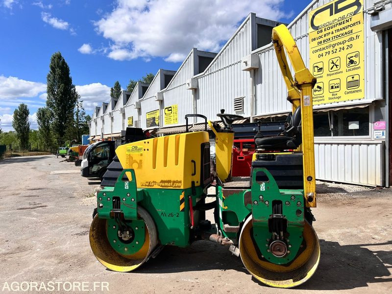 COMPACTEUR AMMANN AV26-2 ROULEAU TANDEM VIBRANT ARTICULÉ - ANNÉE 2008 - 1765 H - Валяк: снимка 3 COMPACTEUR AMMANN AV26-2 ROULEAU TANDEM VIBRANT ARTICULÉ - ANNÉE 2008 - 1765 H - Валяк: снимка 3