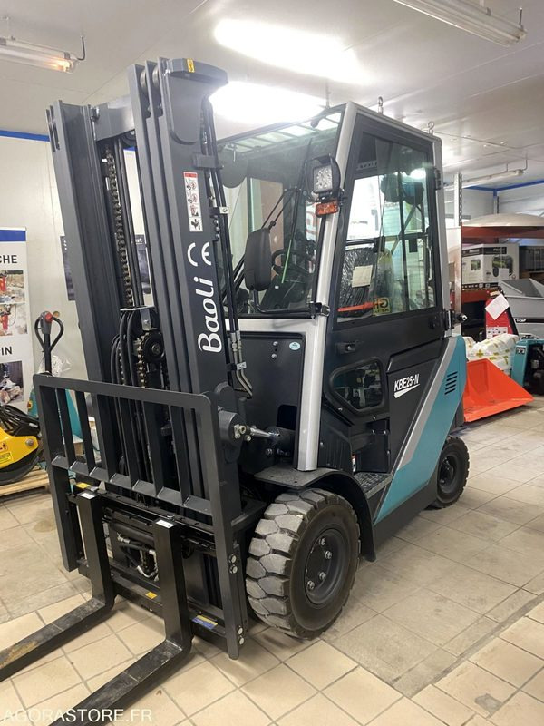 Chariot élévateur BAOLI KBE25N 2T5 ELECTRIQUE CABINE - Електрокар: снимка 1 Chariot élévateur BAOLI KBE25N 2T5 ELECTRIQUE CABINE - Електрокар: снимка 1