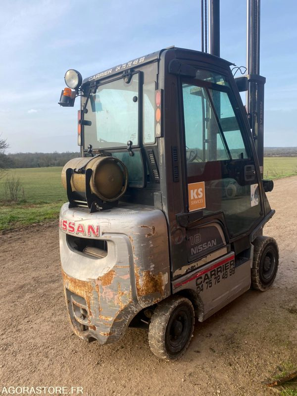 Chariot élévateur GAZ NISSAN 1.8T - Газокар: снимка 4 Chariot élévateur GAZ NISSAN 1.8T - Газокар: снимка 4