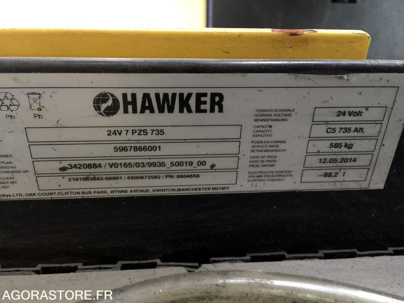 Chariot frontal 3 roues 2014 - Hyster A1.3 XNT - Електрокар: снимка 4 Chariot frontal 3 roues 2014 - Hyster A1.3 XNT - Електрокар: снимка 4