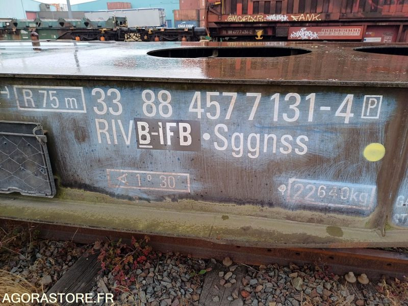 Друга техника Wagon plat intermodal type Sggnss – modèle 6432B0-4, 72 pieds - 2004 (ref 1538): снимка 9