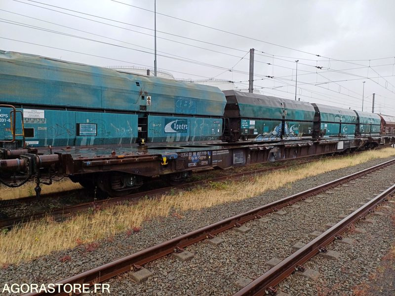 Друга техника Wagon plat intermodal type Sggnss – modèle 6432B0-4, 72 pieds - 2004 (ref 1538): снимка 16