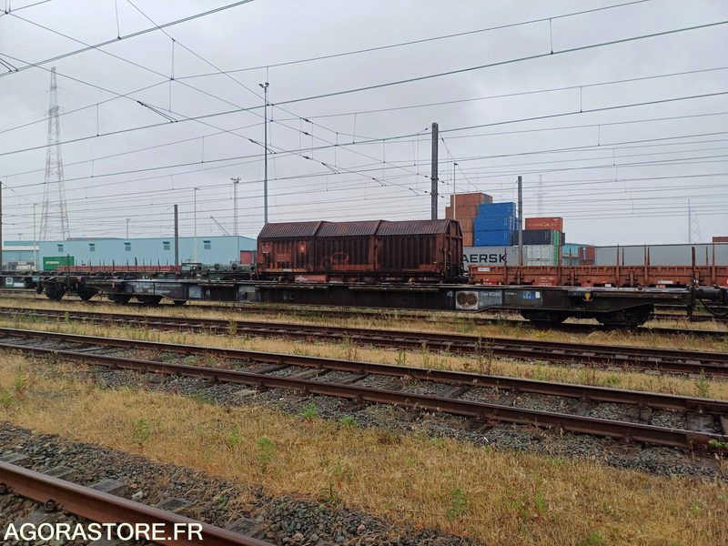 Wagon plat intermodal type Sggnss – modèle 6432B0-4, 72 pieds - 2004 (ref 1546) - Друга техника: снимка 3 Wagon plat intermodal type Sggnss – modèle 6432B0-4, 72 pieds - 2004 (ref 1546) - Друга техника: снимка 3