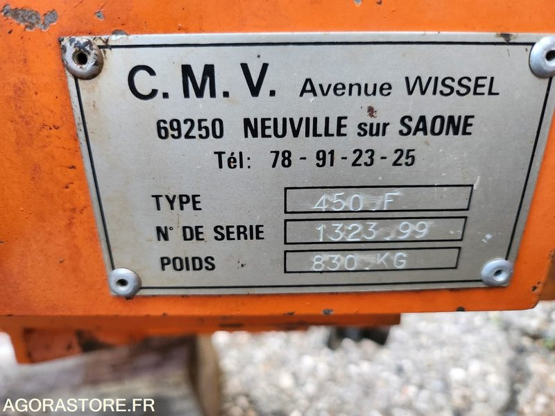 EPAREUSE FRONTALE CMV 450F 1999 - Шредер с телескопично рамо: снимка 3 EPAREUSE FRONTALE CMV 450F 1999 - Шредер с телескопично рамо: снимка 3