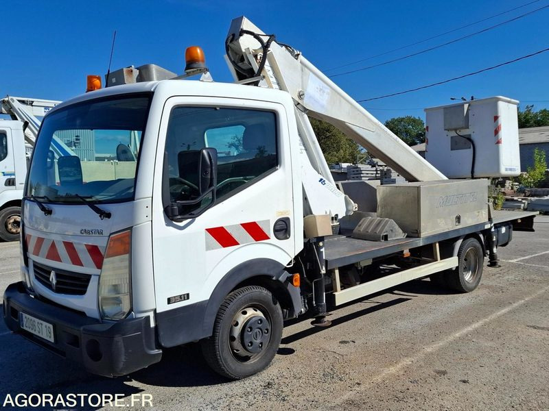 Elévateur à Nacelle 160 ALU CABSTAR sur châssis NISSAN <3.5T H.16M - 2007 - Автовишка: снимка 2 Elévateur à Nacelle 160 ALU CABSTAR sur châssis NISSAN <3.5T H.16M - 2007 - Автовишка: снимка 2