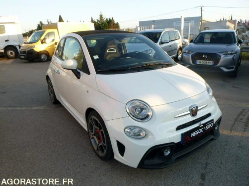 FIAT 500 abart Cabriolet - 2017 - 72321km - Embrayage neuf - Лек автомобил: снимка 1 FIAT 500 abart Cabriolet - 2017 - 72321km - Embrayage neuf - Лек автомобил: снимка 1