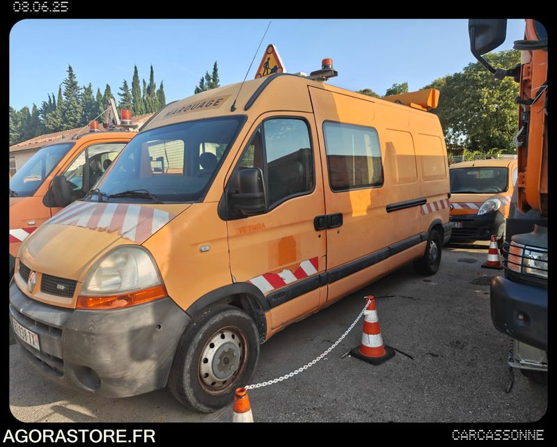 Fourgon Renault MASTER BZ-938-TX - Moteur tournant - Voyant airbag allumé - Товарен бус: снимка 1 Fourgon Renault MASTER BZ-938-TX - Moteur tournant - Voyant airbag allumé - Товарен бус: снимка 1