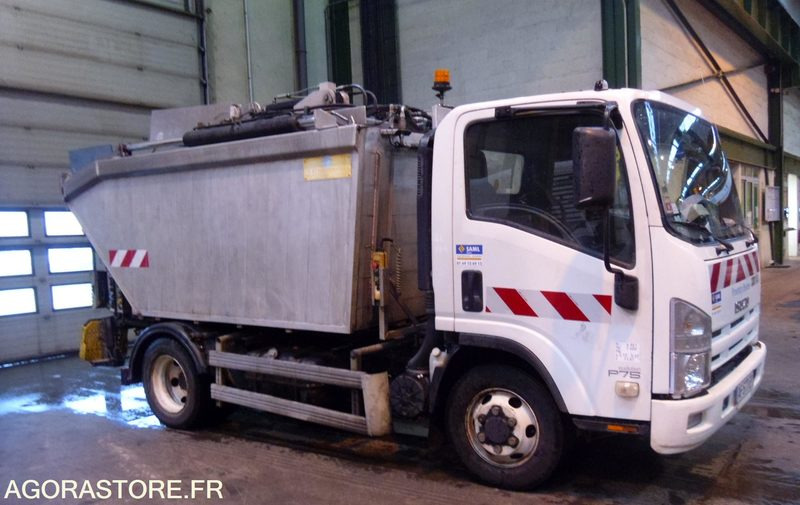 ISUZU SERIE N MEDIUM PLUS - BOM 7m3 - 2009 / 155000 KM (AF577EP) - Боклукчийска кола: снимка 1 ISUZU SERIE N MEDIUM PLUS - BOM 7m3 - 2009 / 155000 KM (AF577EP) - Боклукчийска кола: снимка 1