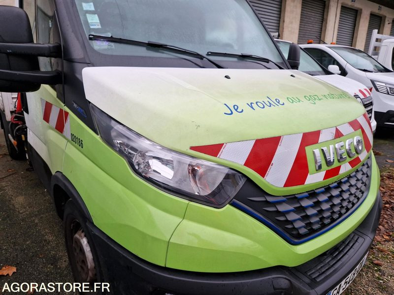 IVECO 35S14N BENNE BASCULANTE + GRUE - 2021 / 45910 KM (GA548QX) - Бус самосвал: снимка 3 IVECO 35S14N BENNE BASCULANTE + GRUE - 2021 / 45910 KM (GA548QX) - Бус самосвал: снимка 3