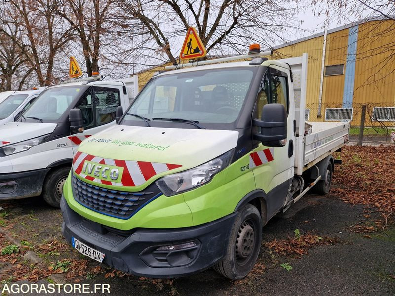 IVECO 35S14N BENNE BASCULANTE + GRUE - 2021 / 55523 KM (GA526QX) - Бус самосвал: снимка 1 IVECO 35S14N BENNE BASCULANTE + GRUE - 2021 / 55523 KM (GA526QX) - Бус самосвал: снимка 1
