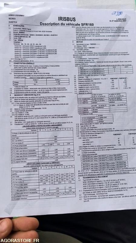 IVECO BUS CROSSWAY N°073391 - Микробус, Пътнически бус: снимка 5 IVECO BUS CROSSWAY N°073391 - Микробус, Пътнически бус: снимка 5