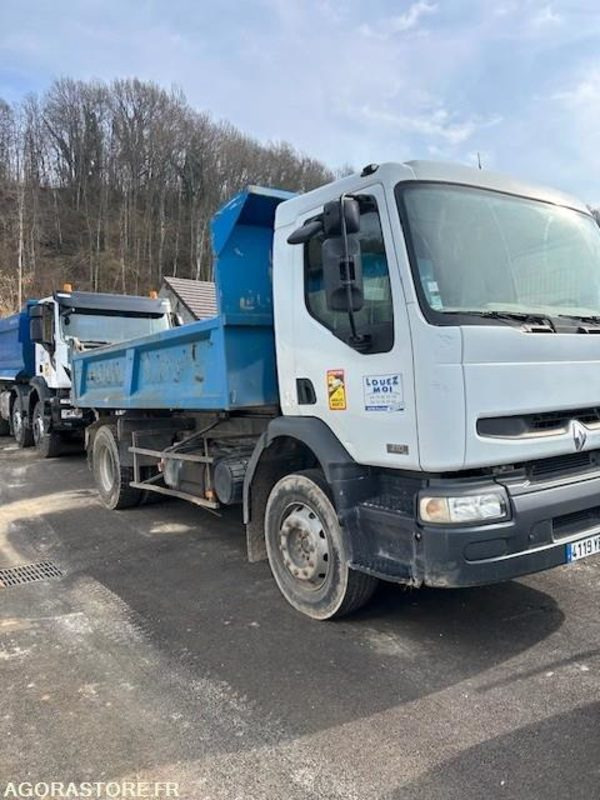 CAMION BI-BENNE RENAULT PREMIUM 270 DCI 420 000 KM 2002 - Камион: снимка 1 CAMION BI-BENNE RENAULT PREMIUM 270 DCI 420 000 KM 2002 - Камион: снимка 1