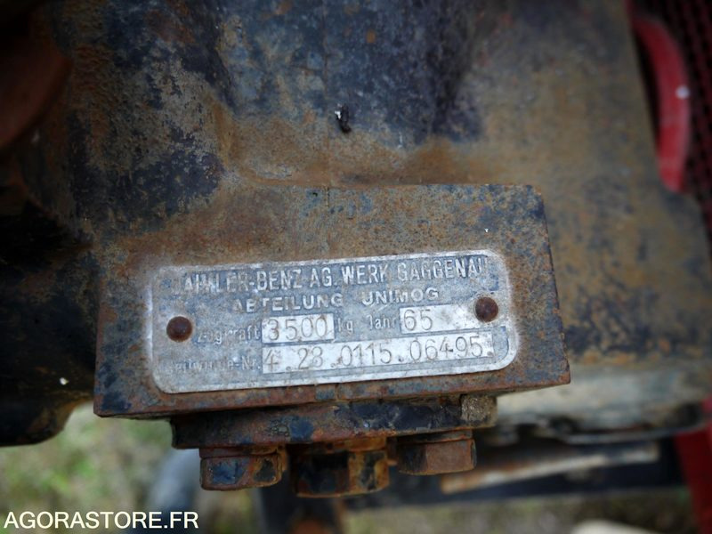 Камион MERCEDES UNIMOG CCF 404A - 1966 - 307FU11: снимка 17