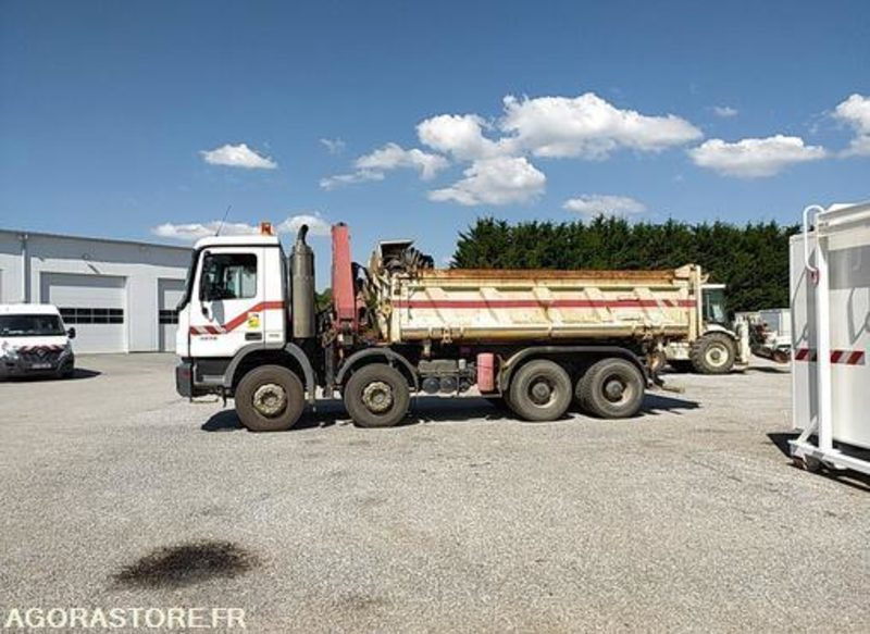 Porteur 8x4 Benne Grue - Mercedes 32 36 - BY121YH - 2007 / 503850 KM (ML562) - Камион: снимка 4 Porteur 8x4 Benne Grue - Mercedes 32 36 - BY121YH - 2007 / 503850 KM (ML562) - Камион: снимка 4