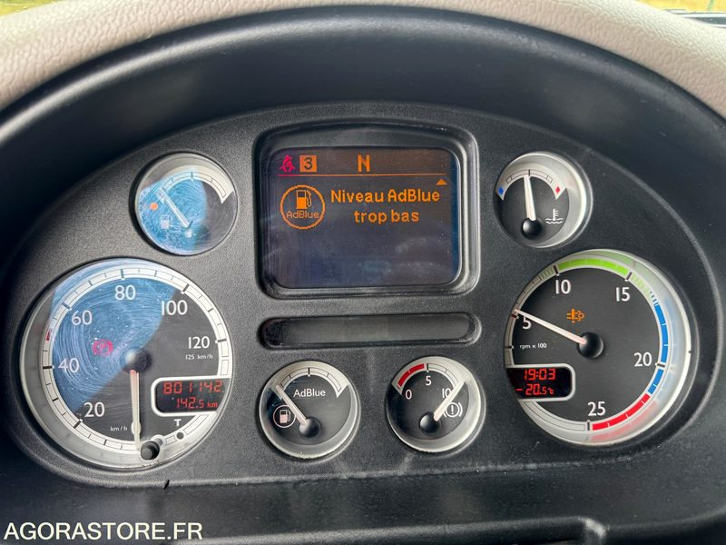 Камион Porteur DAF CF460 19T Ampliroll GUIMA - 2009 - 801000km: снимка 11