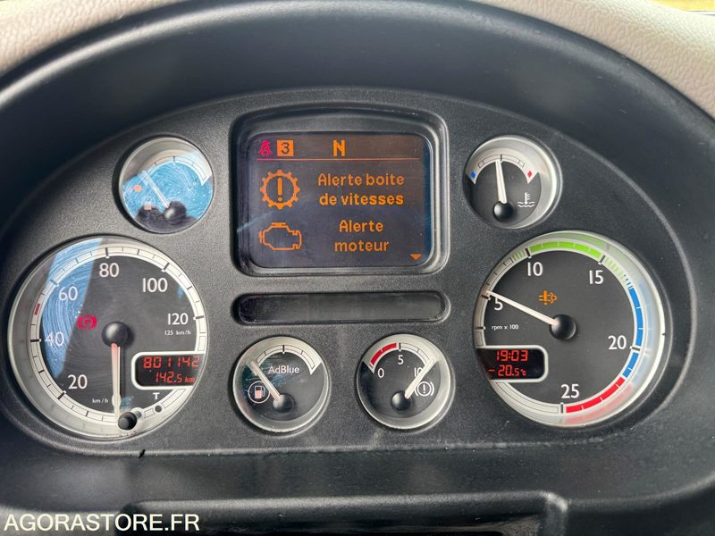 Камион Porteur DAF CF460 19T Ampliroll GUIMA - 2009 - 801000km: снимка 10