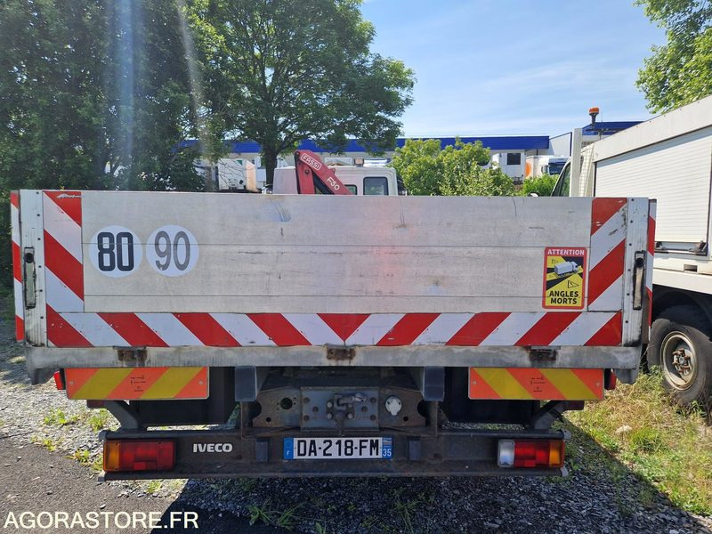 Камион Porteur benne grue Iveco 100E18 - DA218FM: снимка 15