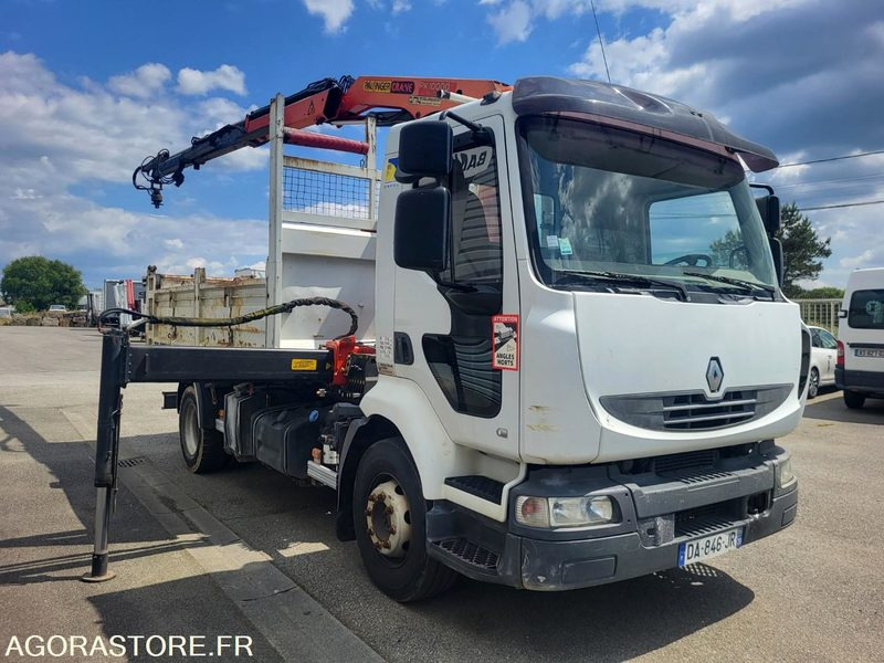 RENAULT MIDLUM 220 DXI - GRUE PALFINGER PK 10000 - BENNE - 2007 - 480000 KM - Камион: снимка 2 RENAULT MIDLUM 220 DXI - GRUE PALFINGER PK 10000 - BENNE - 2007 - 480000 KM - Камион: снимка 2
