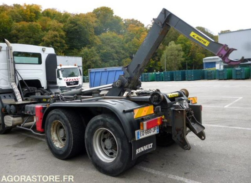 Renault Kerax 6x4 370DCI bras de dépose Marrel 16000kgs 521550 kms 2003 - Камион: снимка 3 Renault Kerax 6x4 370DCI bras de dépose Marrel 16000kgs 521550 kms 2003 - Камион: снимка 3