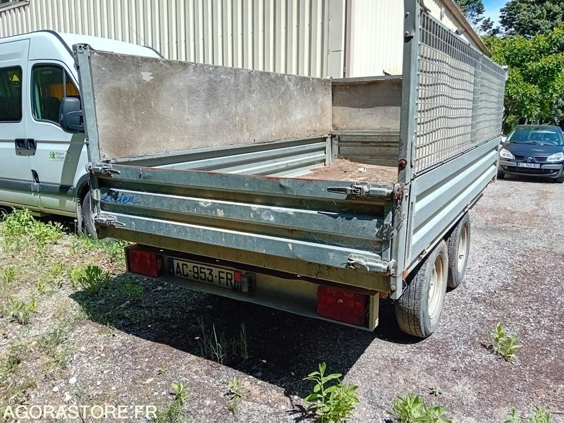LIDER REMORQUE TRIBENNE 2000 KG DOUBLE ESSIEU - Самосвал ремарке: снимка 1 LIDER REMORQUE TRIBENNE 2000 KG DOUBLE ESSIEU - Самосвал ремарке: снимка 1