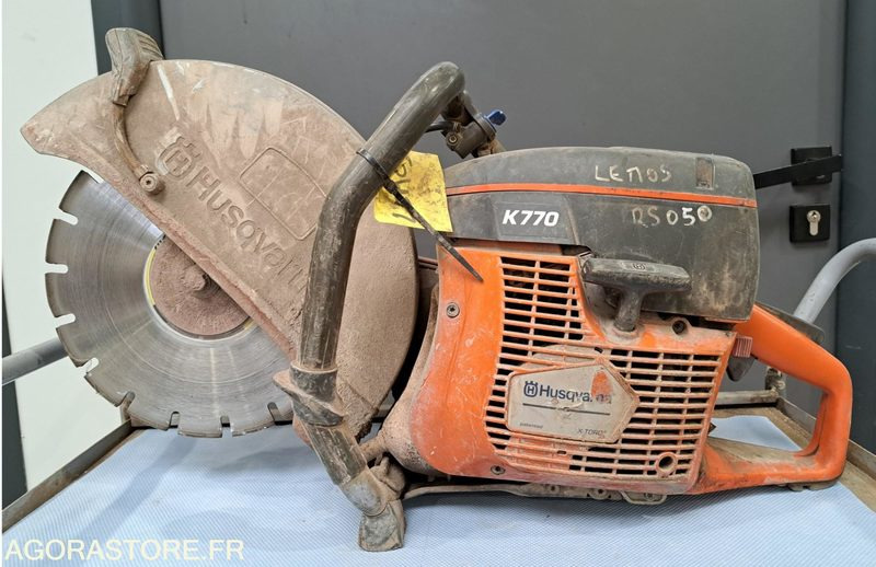 LOT DE 5 DECOUPEUSES THERMIQUES HUSQVARNA K 770 SANS RESERVOIR A EAU - Строително оборудване: снимка 5 LOT DE 5 DECOUPEUSES THERMIQUES HUSQVARNA K 770 SANS RESERVOIR A EAU - Строително оборудване: снимка 5