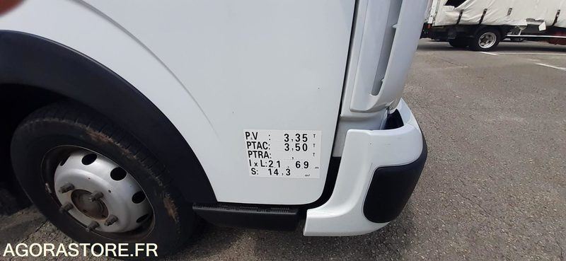 Nacelle Plateau RENAULT Maxity - 44000 km - 2008 - Лекотоварен автомобил: снимка 5 Nacelle Plateau RENAULT Maxity - 44000 km - 2008 - Лекотоварен автомобил: снимка 5
