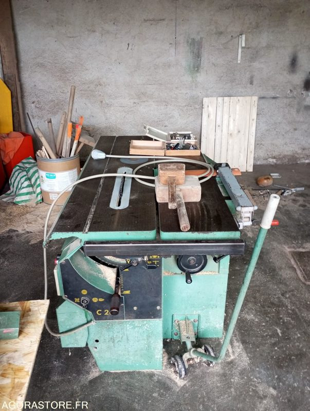 Lot Combiné LUREM C 266 et Scie à ruban DEWALT avec accessoires - Дървообработваща машина: снимка 2 Lot Combiné LUREM C 266 et Scie à ruban DEWALT avec accessoires - Дървообработваща машина: снимка 2