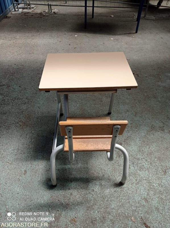 Lot de 28 Pupitres écoliers individuels - Инструмент/ Оборудване: снимка 4 Lot de 28 Pupitres écoliers individuels - Инструмент/ Оборудване: снимка 4