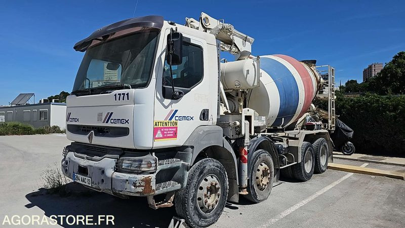 MALAXEUR POMPE A BETON RENAULT PREMIUM - 2004 / 346 794 KM - EXCLU EXPORT - Миксер-помпа: снимка 1 MALAXEUR POMPE A BETON RENAULT PREMIUM - 2004 / 346 794 KM - EXCLU EXPORT - Миксер-помпа: снимка 1